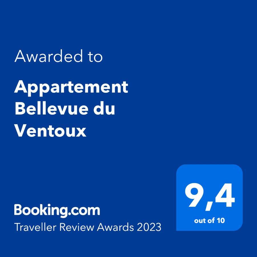 Appartement Bellevue Du Ventoux Montbrun-les-Bains Exteriér fotografie